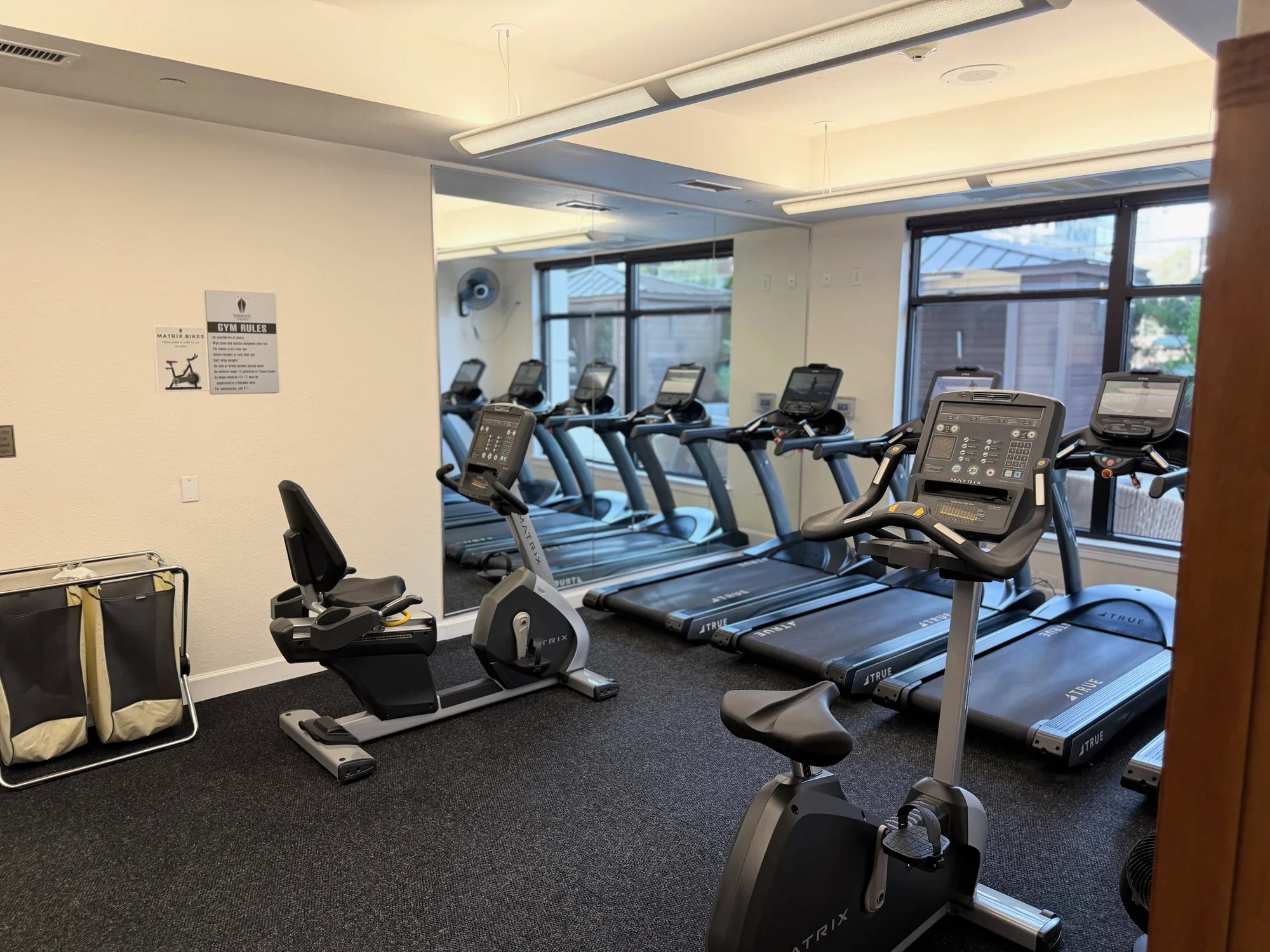 Executive Fitness Center Cardio and Peloton Studio